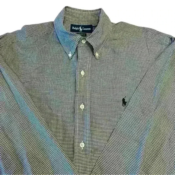 Ralph Lauren Other - Ralph Lauren Houndstooth Dress Shirt Size 15 1/2